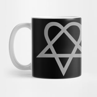 Heartagram Bam Margera HIM (gray) Mug